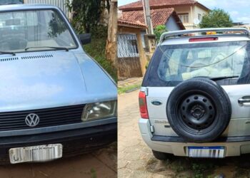 Denúncia anônima leva polícia a 'achado duplo' de carros furtados - Foto: PMES