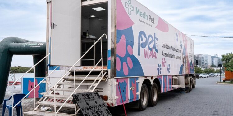 Colatina recebe Carreta do Programa Pet Vida para mutirão de castração e vacina gratuita - Foto: Secom/ES