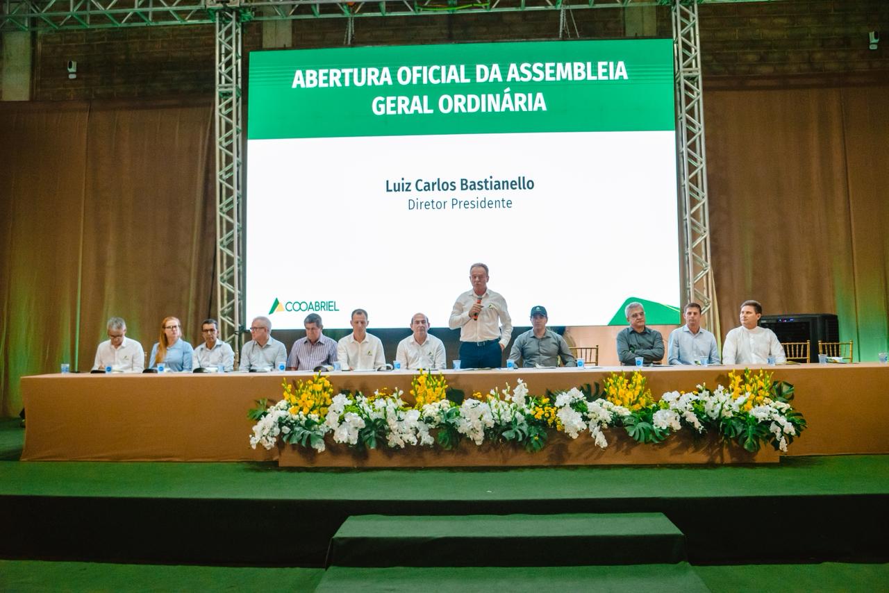 Em Assembleia Geral, Cooabriel apresenta recorde de faturamento e define novos investimentos em infraestrutura - Foto: Divulgação