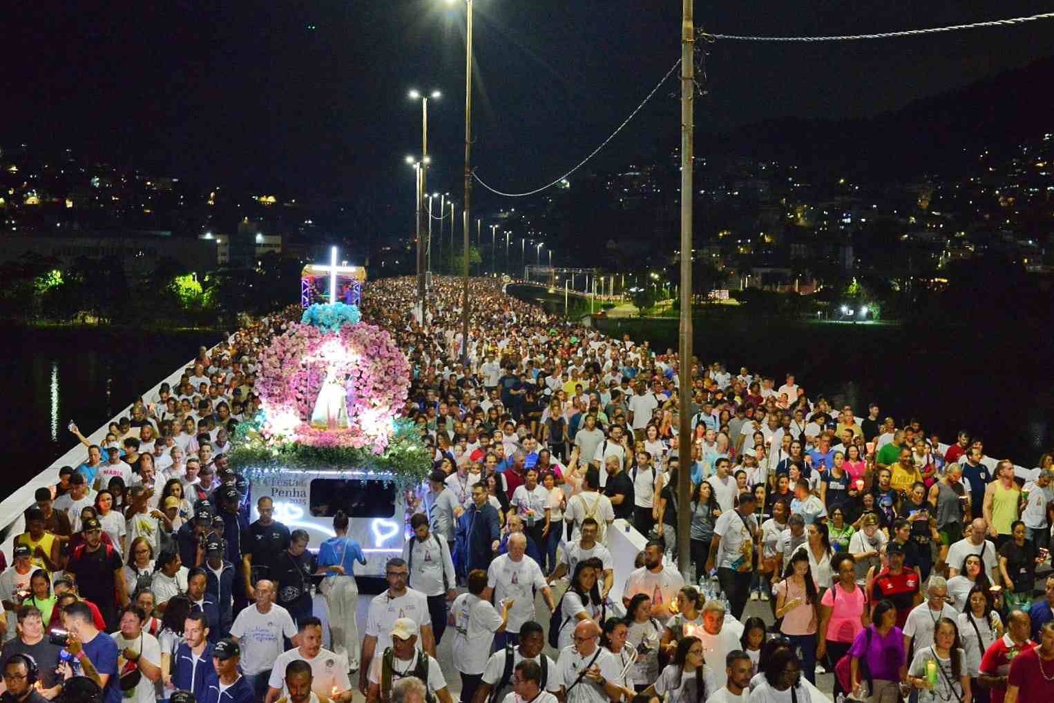 Confira a programação completa da Festa da Penha 2026. Saiba tudo sobre as 14 romarias, horários das missas e trajetos da fé no Espírito Santo. -  Foto: Divulgação