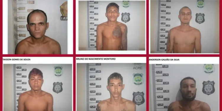Seis detentos fogem de presídio em Cruzeiro do Sul; um é recapturado horas depois