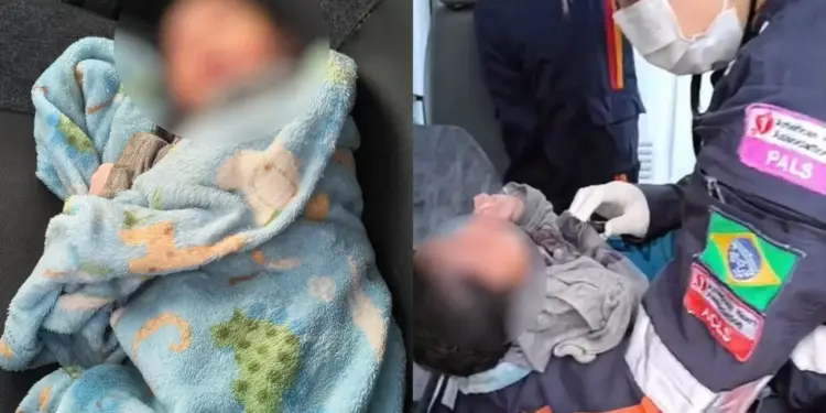 Bebê recém-nascido é encontrado abandonado em caixa de papelão às margens de rodovia em Goiás
