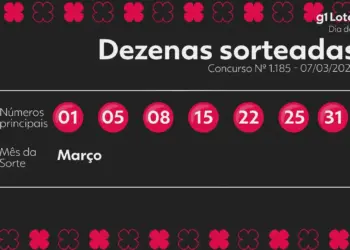 Dia de Sorte Concurso 1185: Ninguém Acerta os 7 Números; Prêmio de R$ 1,9 Milhão Acumula para Terça-feira