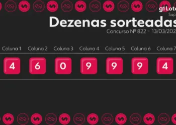 Super Sete concurso 822: nenhum ganhador dos 7 acertos