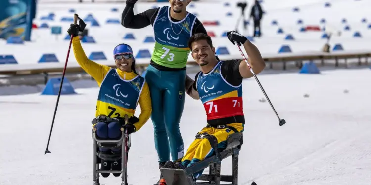 Esqui paralímpico do Brasil mira 2ª medalha histórica nos 20 km em Tesero na despedida de Milão-Cortina com Cristian Ribera e Aline Rocha em destaque