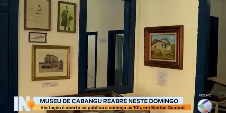Museu de Cabangu, berço de Santos Dumont em MG, reabre com entrada gratuita e atrações para toda a família