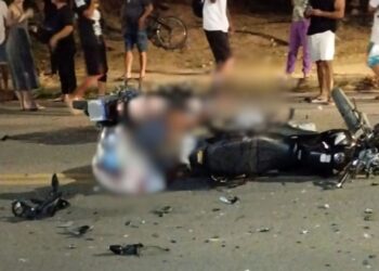 Colisão frontal entre motos deixa dois mortos em Ecoporanga - Foto: Leitor Colatina em Ação
