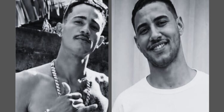 A vítimas: Jean Costa de Oliveira, de 29 e Welinton Frederico da Silva, de 27 anos - Fotos: Reprodução
