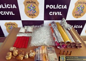 Operação em Colatina desmascara esquema de "delivery" de drogas nesta sexta - Foto: PCES