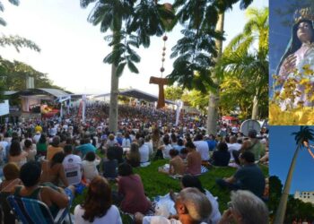“Cultivar a fé nos ajuda a manter a esperança em dias melhores”, afirma Frei Daniel Dellandrea na missa de abertura da Festa da Penha 2026 - Foto: Festa da Penha