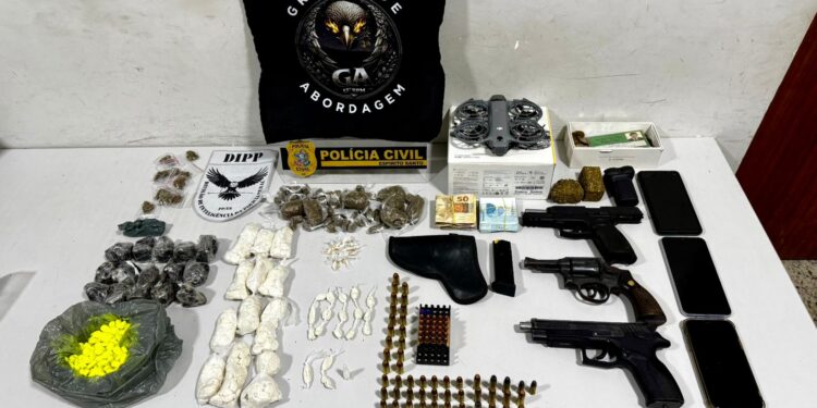 Operação desarticula grupo que monitorava policiais com drones no Norte do ES - Foto: PCES