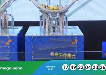 Mega-Sena, concurso 2.992: veja as dezenas sorteadas neste sábado (4) - Foto: Reprodução