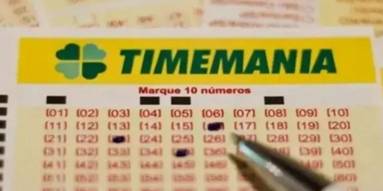 Timemania 2383 acumula e deve pagar R$ 21,5 milhões no próximo sorteio - Foto: Reprodução