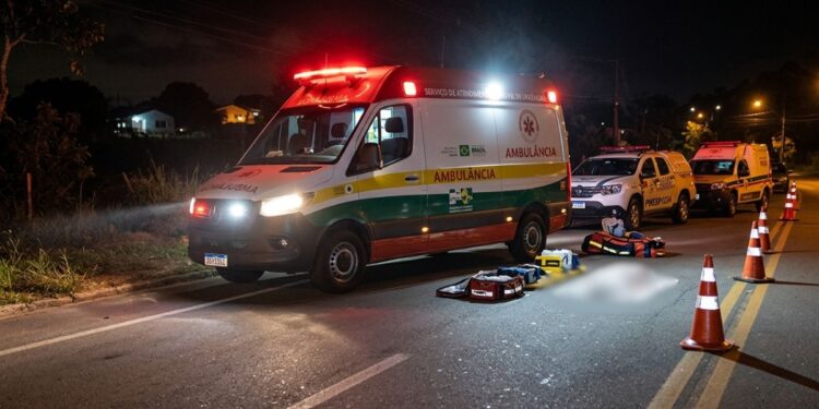 Acidente na BR-101 mata uma pessoa e interdita trecho em Fundão - Foto: Rede Social