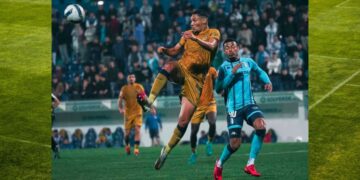 Artilheiro Lucas Duarte vive mais uma grande temporada em Portugal - Foto: Divulgação