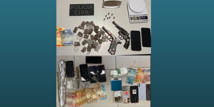 Tráfico de drogas em Governador Lindenberg é alvo de operação da PCES e PM - Foto: PCES