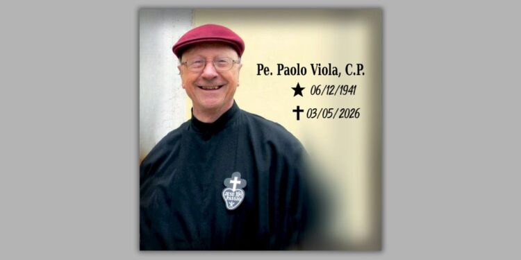 Colatina lamenta a perda do Padre Paolo Viola, ícone da missão Passionista - Foto: Reprodução