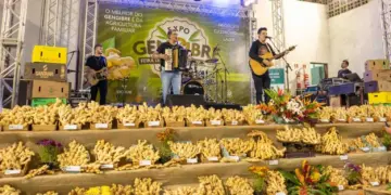 Expo Gengibre 2026 movimenta Santa Leopoldina a partir de sexta-feira (15) com entrada gratuita, shows, gastronomia e negócios - Foto: Divulgação
