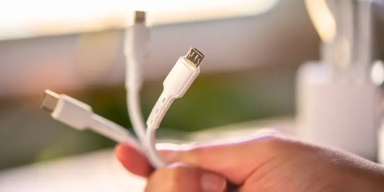 Cabos de celular: o jeito certo de enrolar e cuidar para que durem mais, segundo especialistas - Foto: Freepik