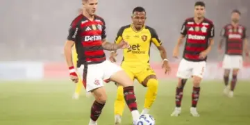 Vitória surpreende e elimina o Flamengo da Copa do Brasil com atuação eficiente no Barradão - Foto: Reprodução