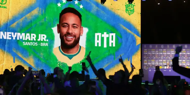 Neymar se consagra como maior artilheiro da história da Seleção Brasileira em Copas, mas ranking histórico revela outros craques à frente em gols em Mundiais - Foto: Reprodução/Agência Brasil