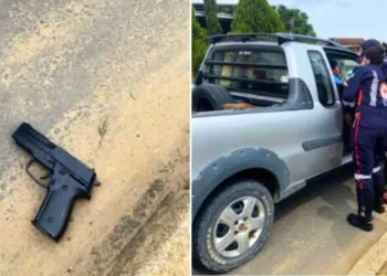 Taxista consegue escapar de sequestro em Vila Pavão e PM frustra crime com suspeito baleado - Foto: Leitor Colatina em Ação