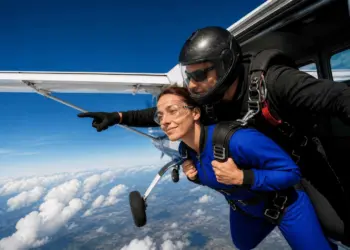 O que acontece com o seu cérebro depois que você salta de paraquedas - Foto: Divulgação