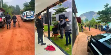 Operação contra o tráfico em Itarana prende 8 suspeitos - Foto: PCES