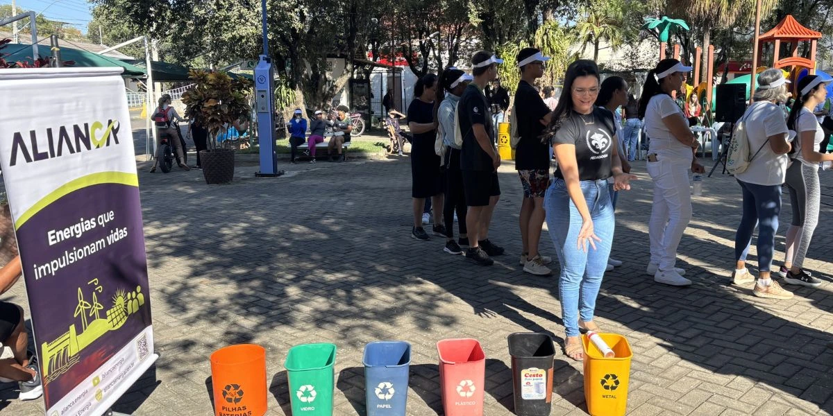 Aliança Energia participa de ação de sensibilização ambiental durante a Semana do Meio Ambiente em Aimorés - Foto: Divulgação